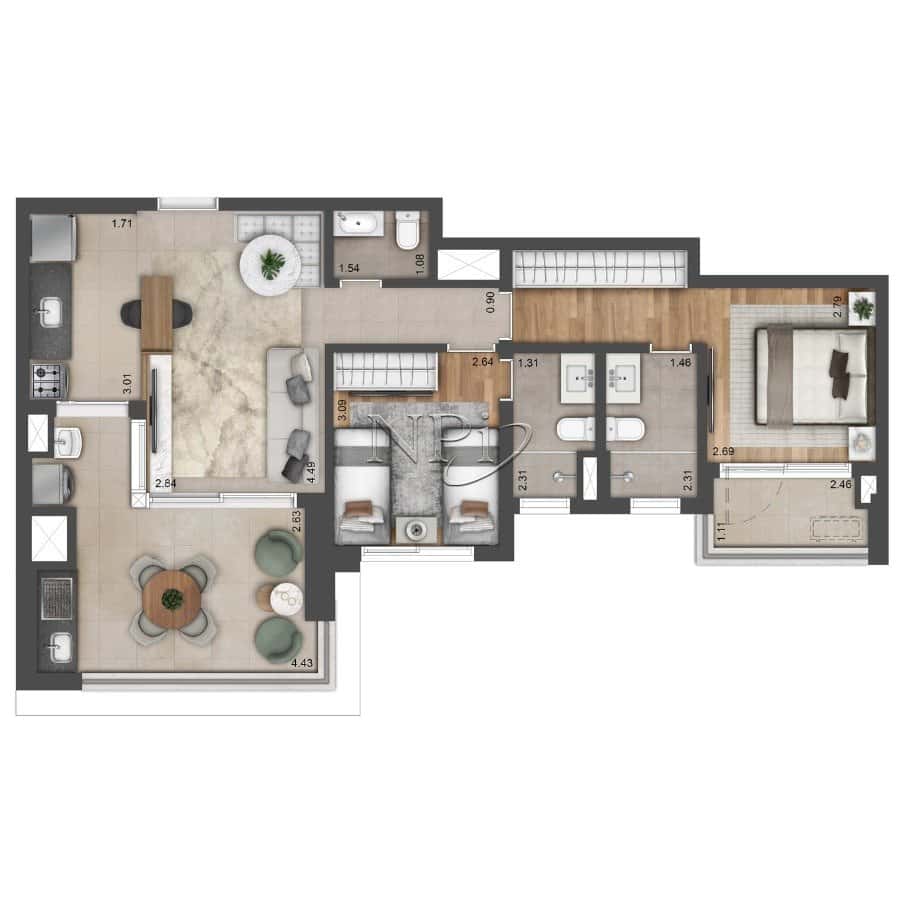 Most Moema Home - imagem 2 Most Moema Home - imagem 2